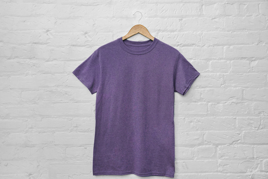 Plain purple shirt